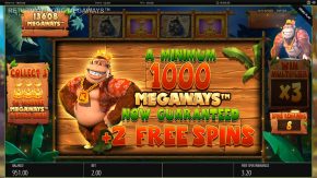 Return of Kong Megaways Bonus Free Spins