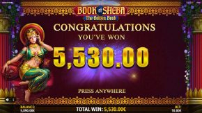 Book of Sheba Total Win