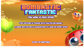 Bouncy Bombs Free Spins