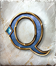 Golden Realms Q Symbol