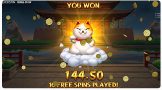 Temple of Paw Big Win