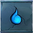 Atlantis Crush Blue Drop Symbol