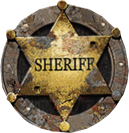 Deadwood RIP Sheriff Badge Symbol