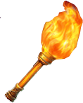Jackpot Hunter Torch Symbol