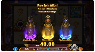 King's Mask Eclipse of Gods Free Spins