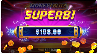 Money Blitz Μεγάλη νίκη Slot