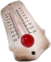 St Louis 1904 Тhermometer Symbol