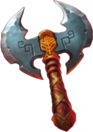 Aztec Treasure Hunt Axe Symbol