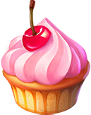 Big Sugar Bonanza Cupcake Symbol