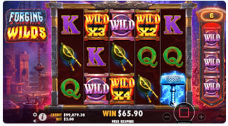 Forging Wilds Free Spins