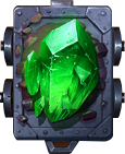 Glow Dig Green Gem Symbol