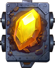 Glow Dig Yellow Gem Symbol