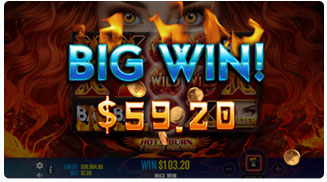 Hot to Burn 7 Deadly Free Spins Grande vittoria