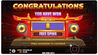 Sumo Supreme Megaways Free Spins