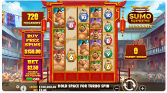 Sumo Supreme Megaways Gioco