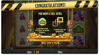 Buildin' Bucks Free Spins