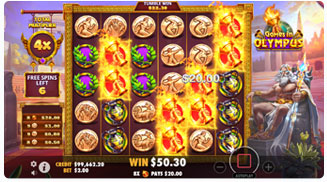 Games in Olympus Free Spins