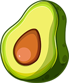 Oodles of Noodles Avocado Symbol