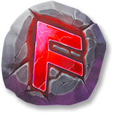 Thoro Slot Red Stone Symbol