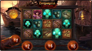 Barbarossa Revenge DoubleMax Slot Jugabilidad