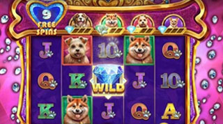 Diamond Doggies Free Spins