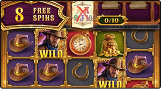 The Good, The Bad and The Rich Slot Funkce