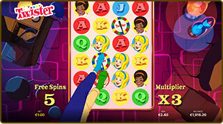 Gioco Twister di Netent