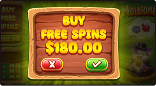 Moleionaire Slot Comprar tiradas gratuitas