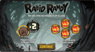 Rabid Randy Slot Funciones