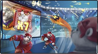 Winter Champions Slot Bonus Hockey