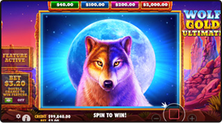 Wolf Gold Ultimate Slot Μπόνους