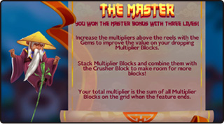 Shaolin Master Slot Bonus